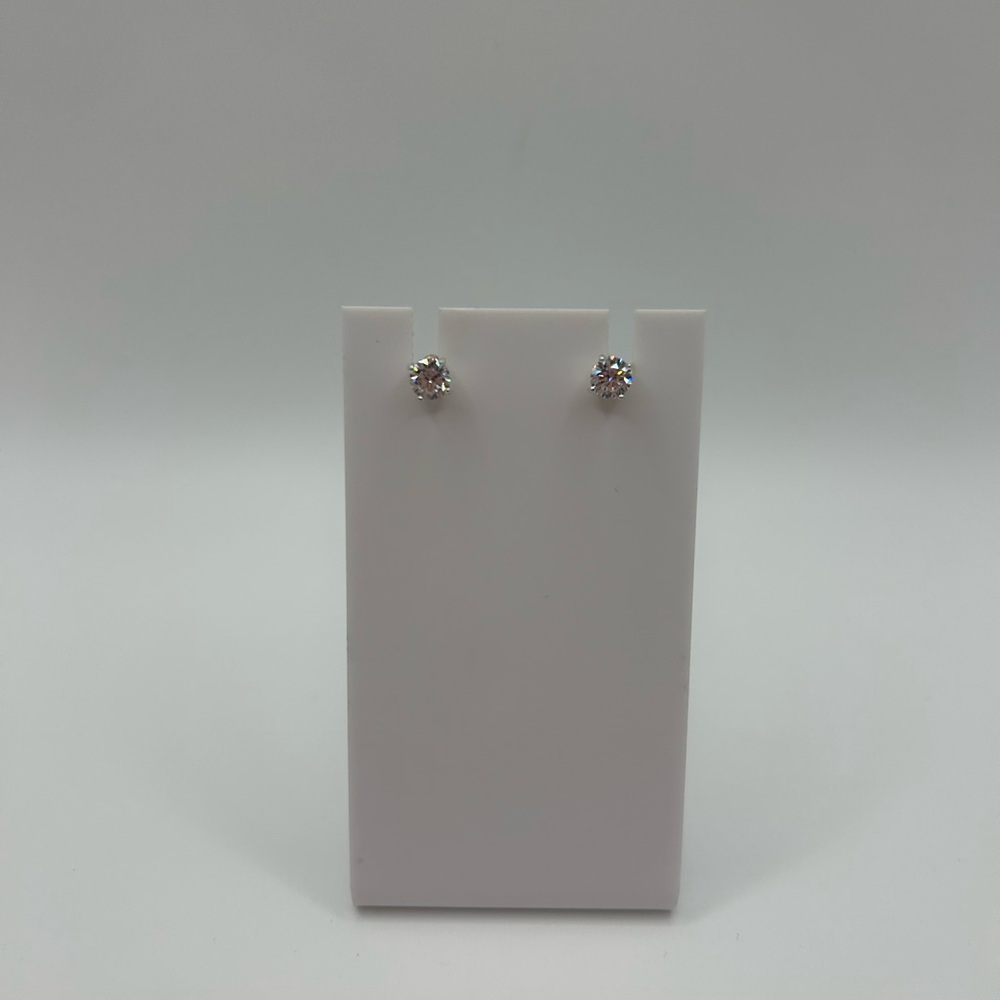 Classic Cubic Zirconia Stud Earrings
